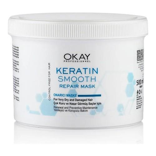 OKAY Keratin Smooth Repair Mask 500 ml