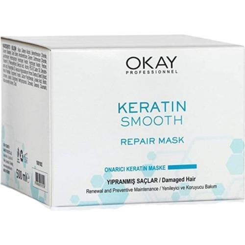 OKAY Keratin Smooth Repair Mask 500 ml