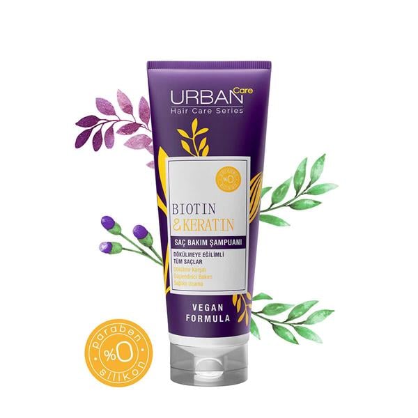 URBAN CARE BIOTIN&KERATIN SAÇ BAKIM ŞAMPUANI 250 ML