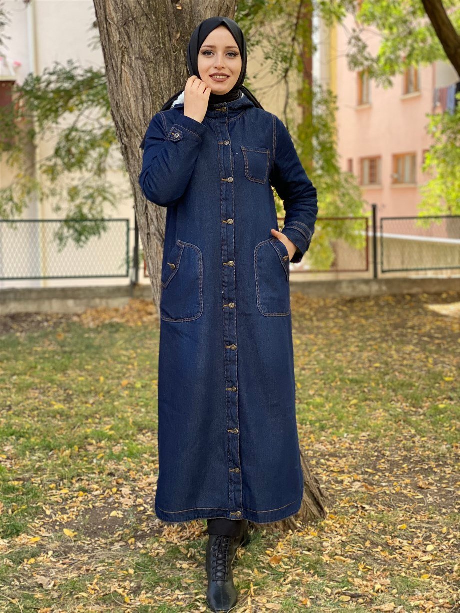 NEWAYS 8329 KAPŞONLU KÜRKLÜ KAP
