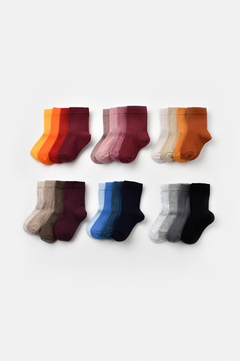 BİORGANİC 4LÜ NEW BASİC ÇOCUK ÇORAP 5-6 YAŞ SET