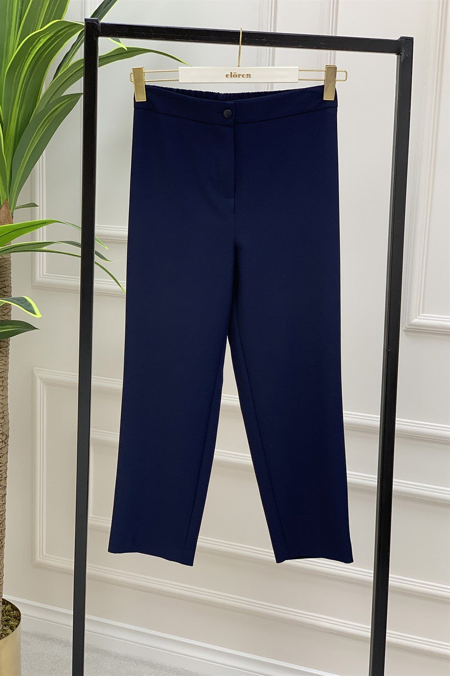 Pantolon Havuç Model Kadın Pantolon Lacivert 1305