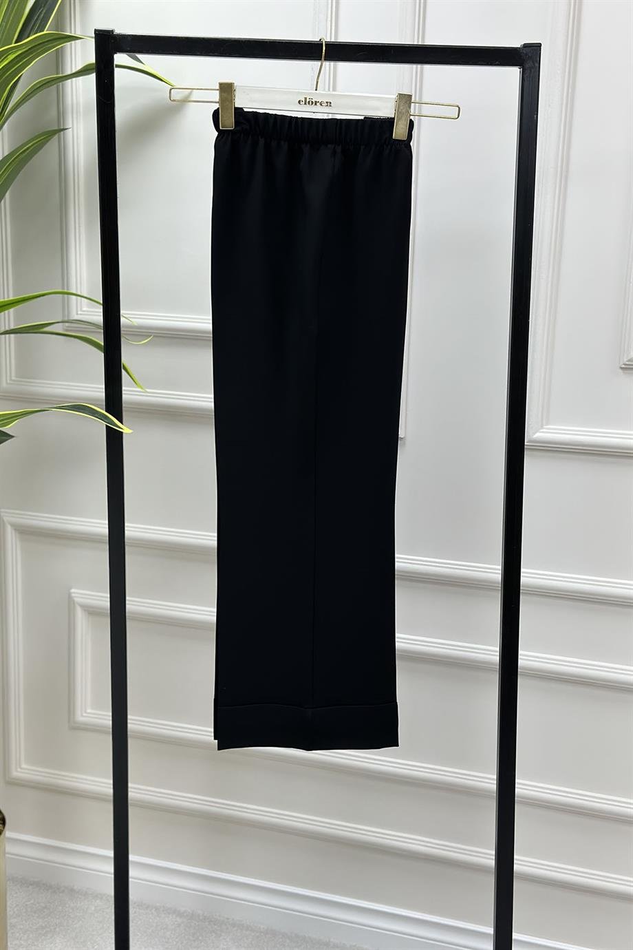 PantolonDUBLE PAÇA MODEL PANTOLON SİYAH 1350