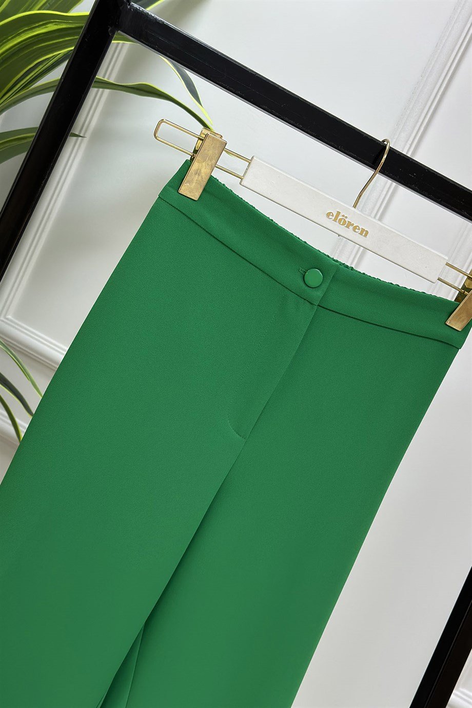 PantolonHavuç Model Kadın Benetton Yeşili 1305