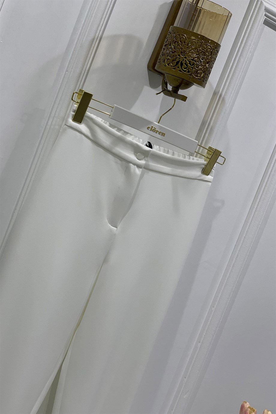 PantolonHAVUÇ PANTOLON BEYAZ 1305 