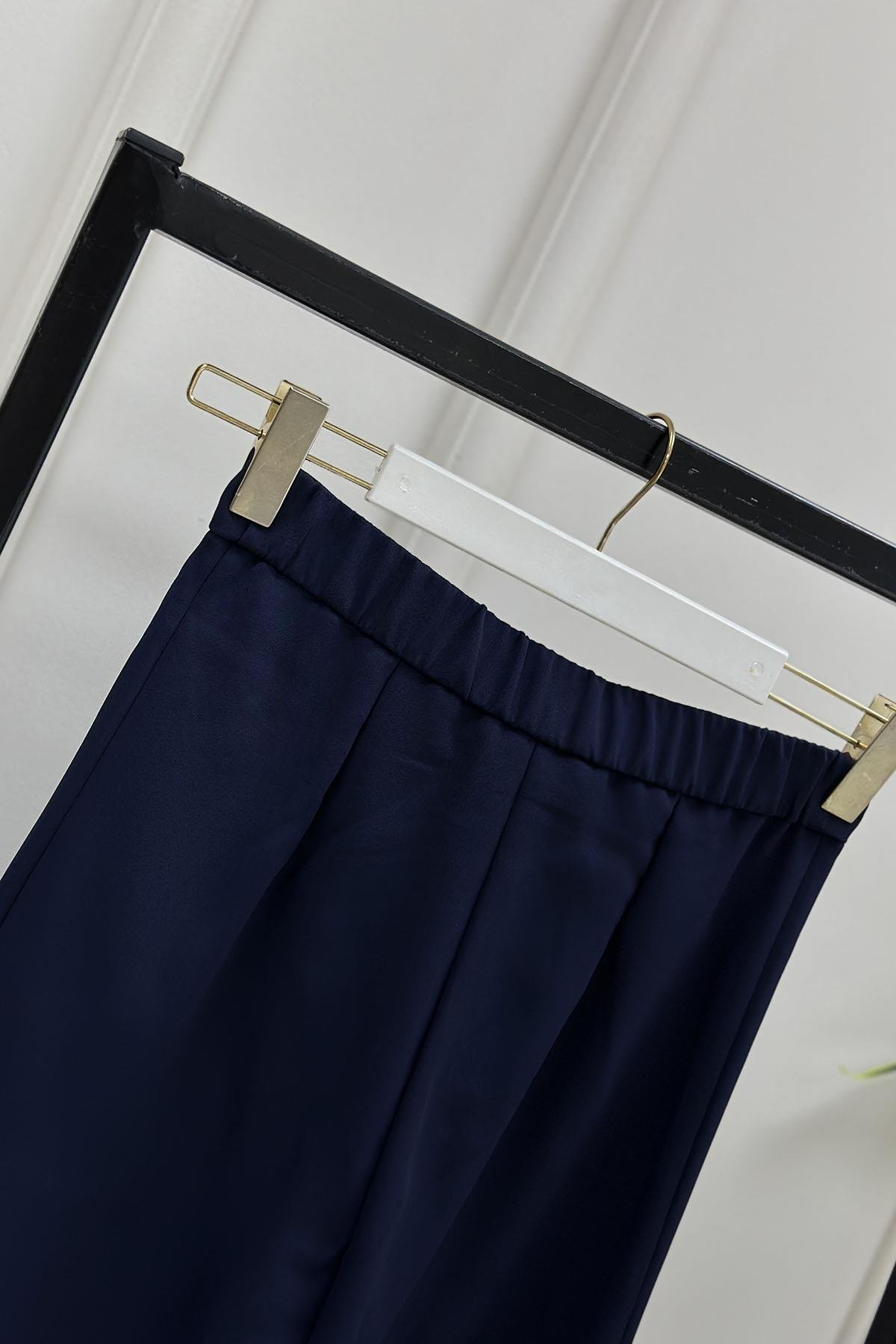 PantolonOzan Aydın Havuç Kesim Pantolon Lacivert OZN 5022