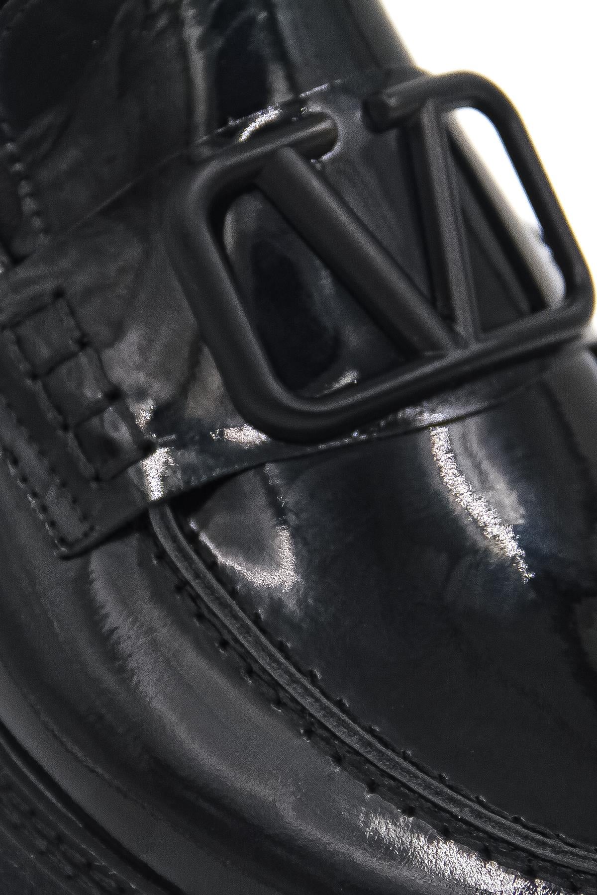 Luciano Bellini C22805-2 Erkek Loafer Ayakkabı - SİYAH RUGAN