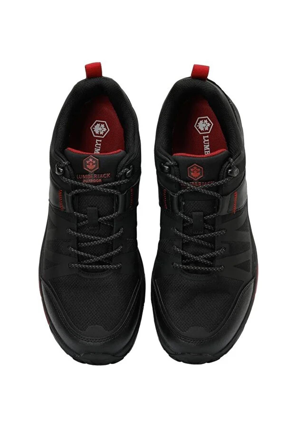 Lumberjack Star 3Pr Erkek Outdoor Ayakkabı - Siyah-Kırmızı