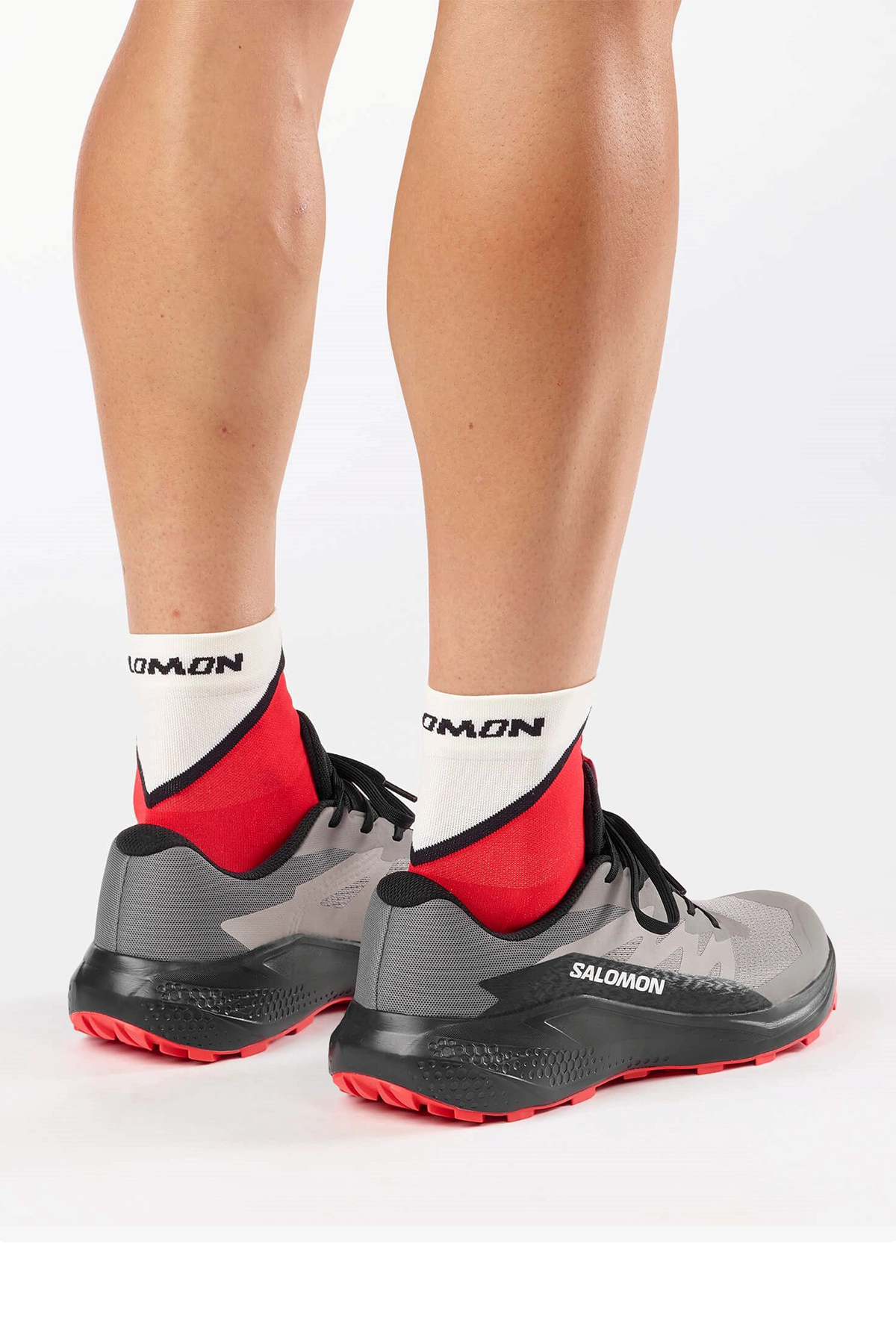 Salomon Alphaglide L480008 Erkek Koşu Ayakkabısı - SİYAH