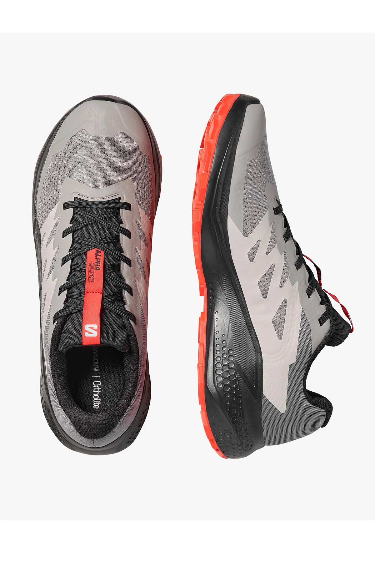 Salomon Alphaglide L480008 Erkek Koşu Ayakkabısı - SİYAH