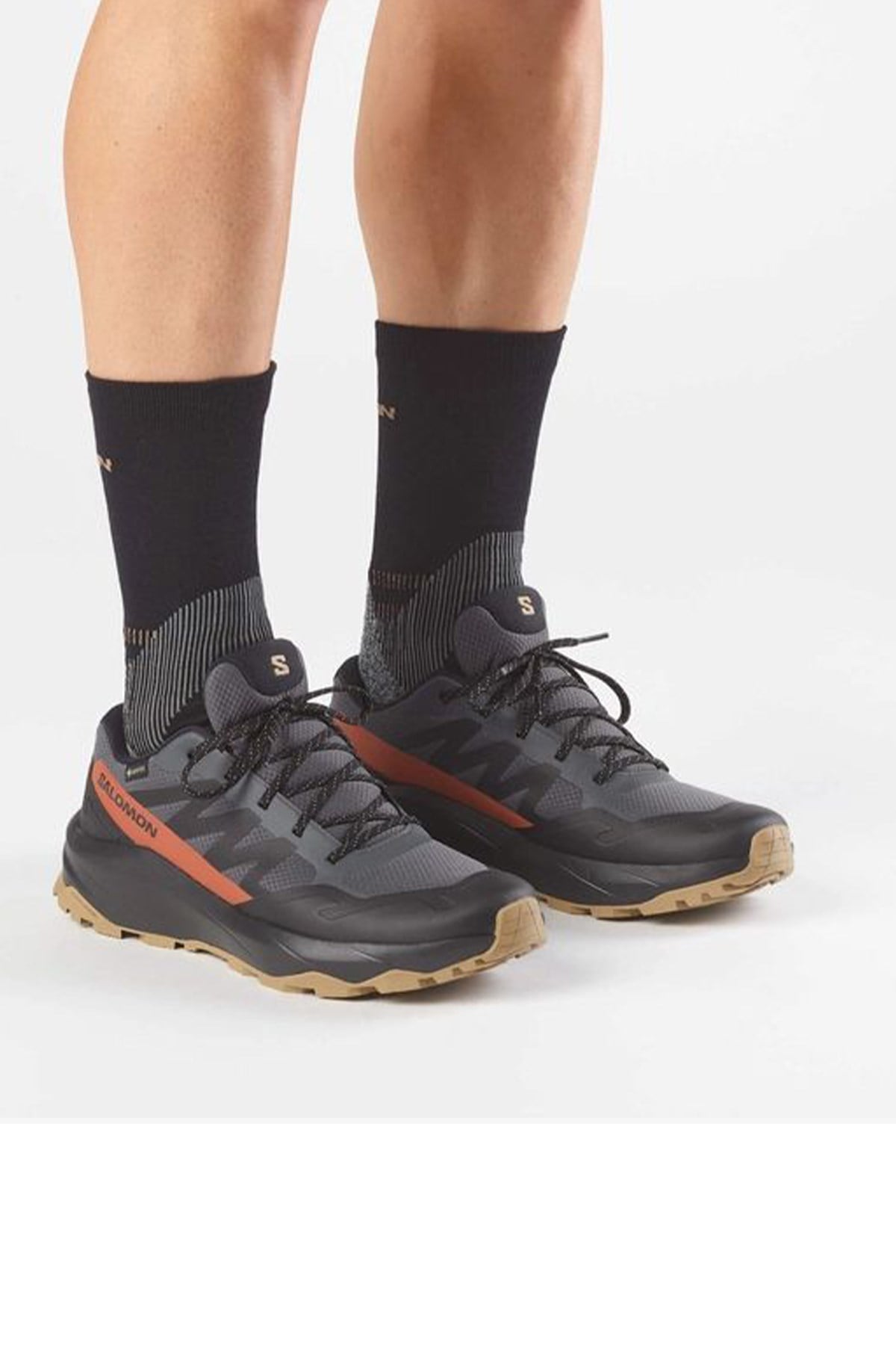 Salomon Outscape Gore-Tex L492330 Erkek Outdoor Ayakkabı - GRİ