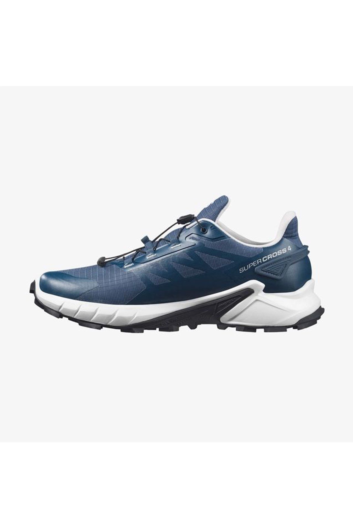 Salomon Supercross 4  Gore-Tex L454474 Erkek Koşu Ayakkabısı - MAVİ