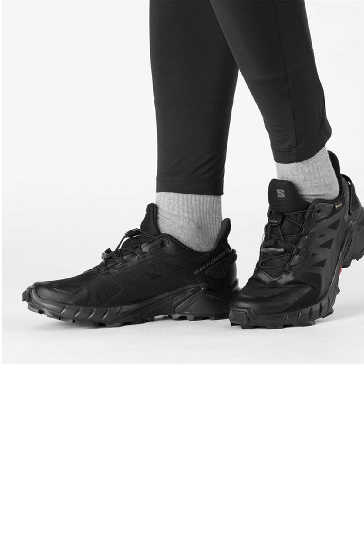 Salomon Supercross 4 Gtx W L417339 Kadın Outdoor Ayakkabı - SİYAH