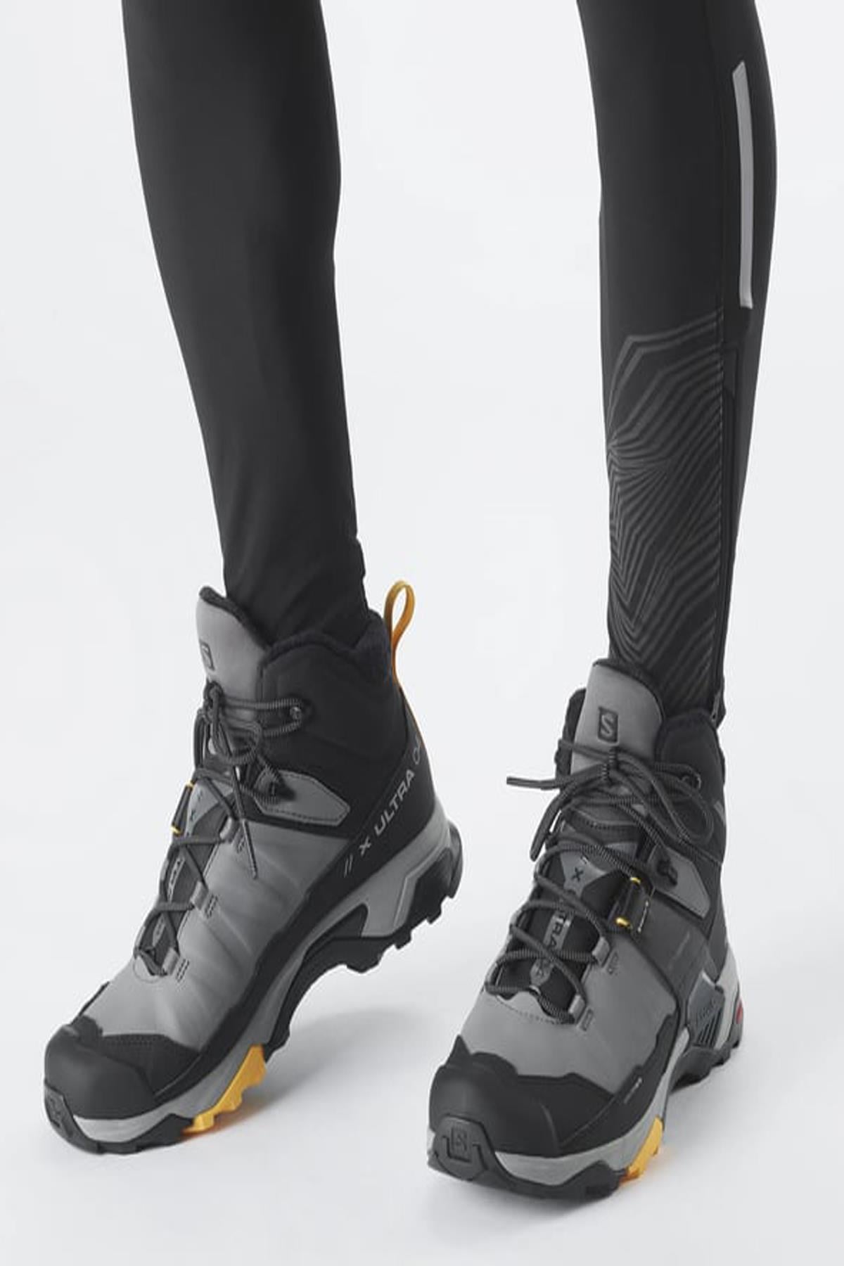 Salomon X Ultra 4 Mıd Wınter Ts Cswp L413552 Erkek Outdoor Bot - Gri