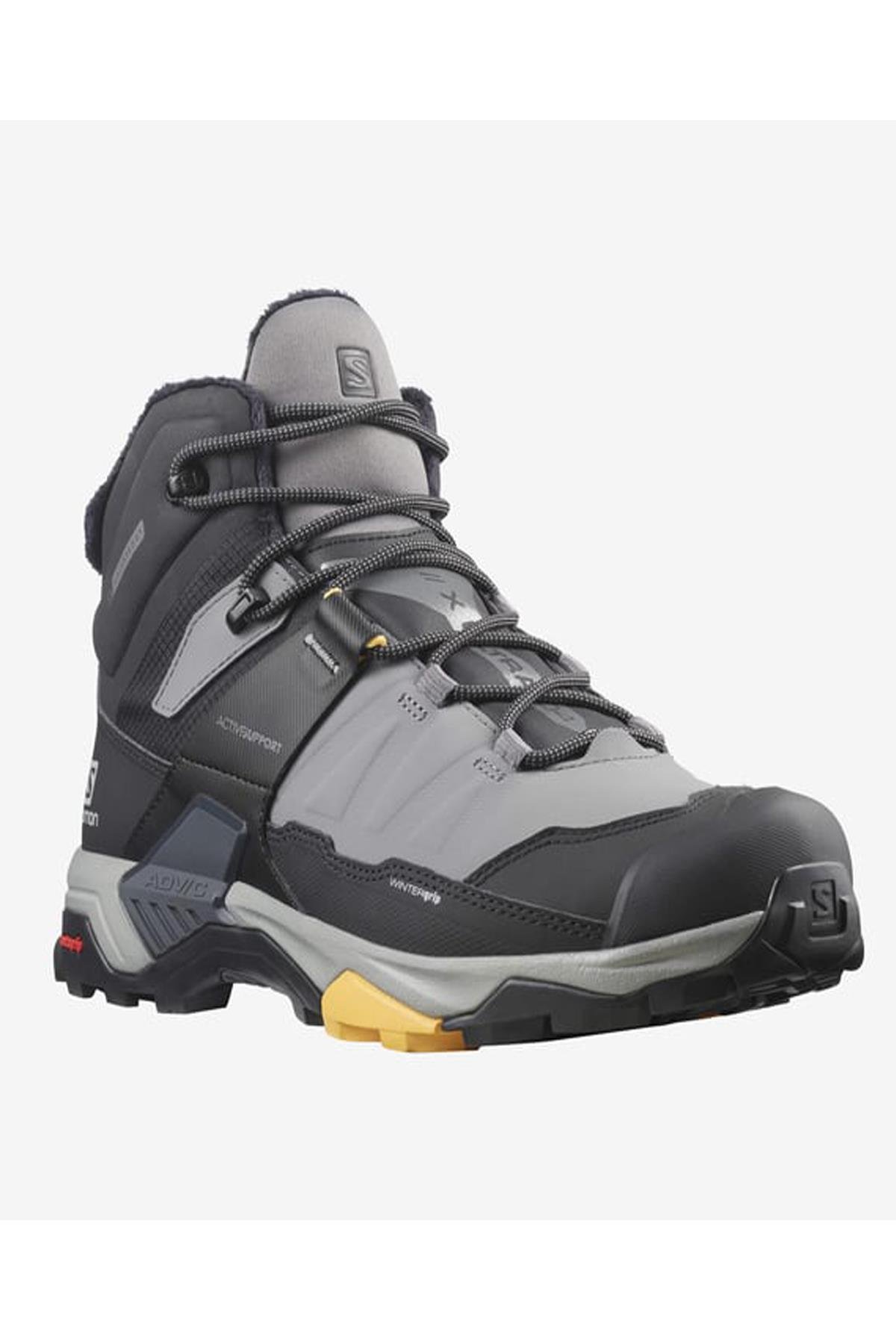 Salomon X Ultra 4 Mıd Wınter Ts Cswp L413552 Erkek Outdoor Bot - Gri