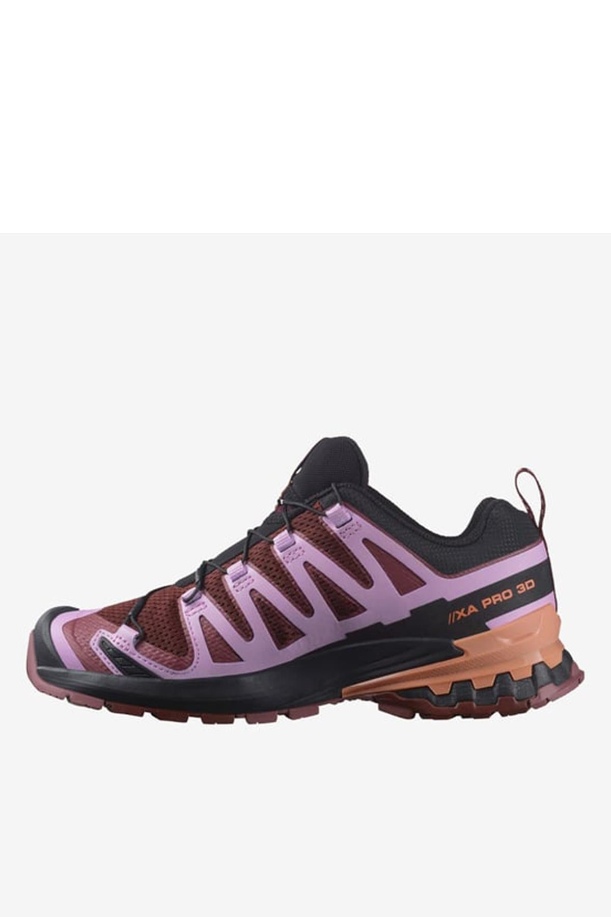 Salomon Xa Pro 3D V9 W L475893 Kadın Outdoor Ayakkabı - Bordo