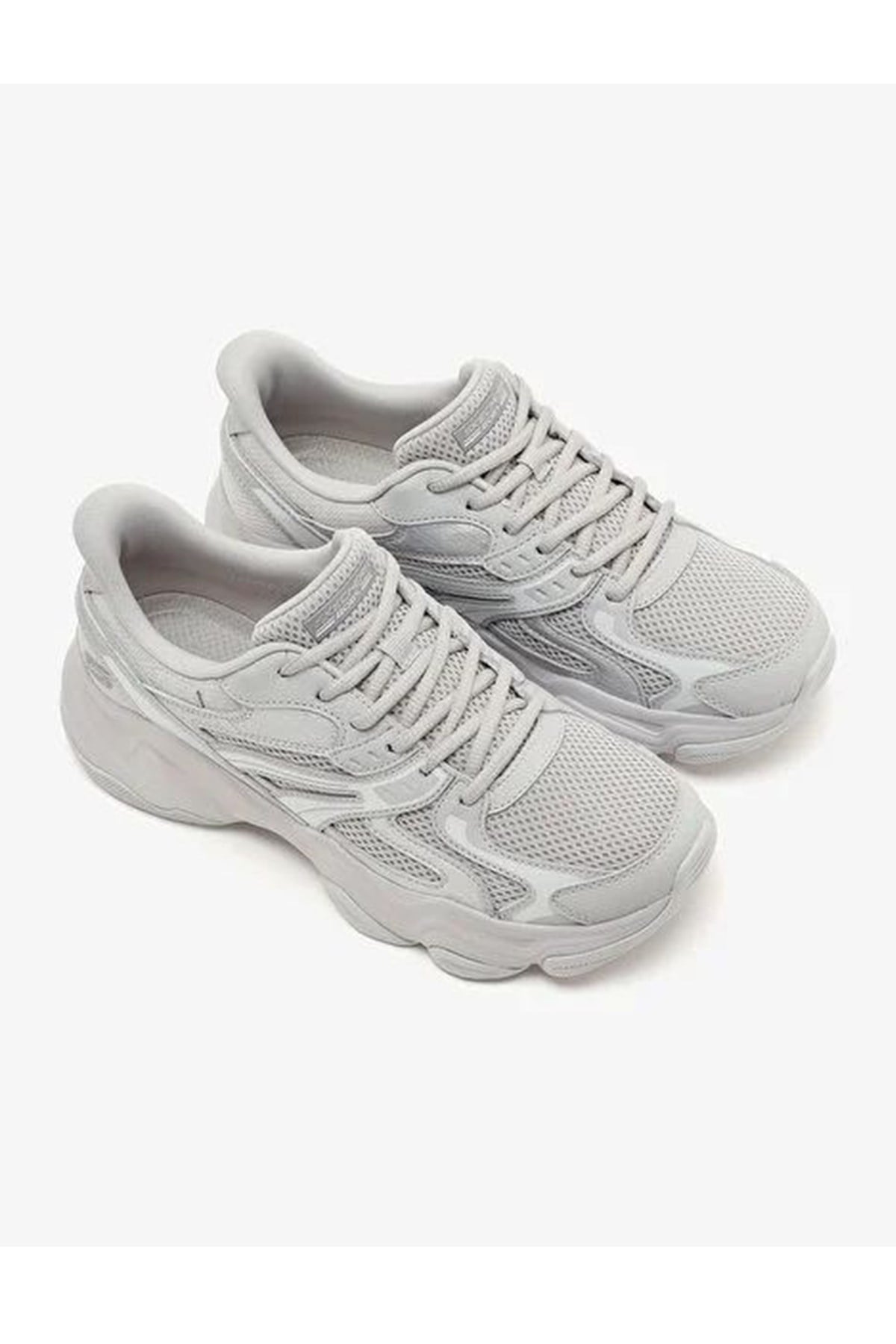 Skechers Bobs Diego 117689 Ltgy Kadın Sneakers - GRİ