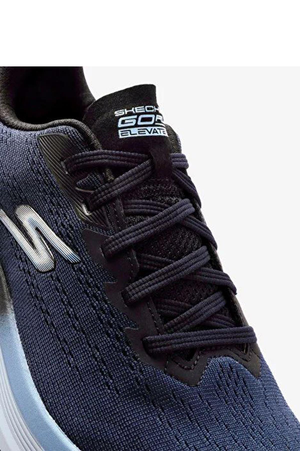 Skechers Go Run Elevate 2.0 129000/Bkbl Kadın Koşu Ayakkabısı - Siyah Mavi