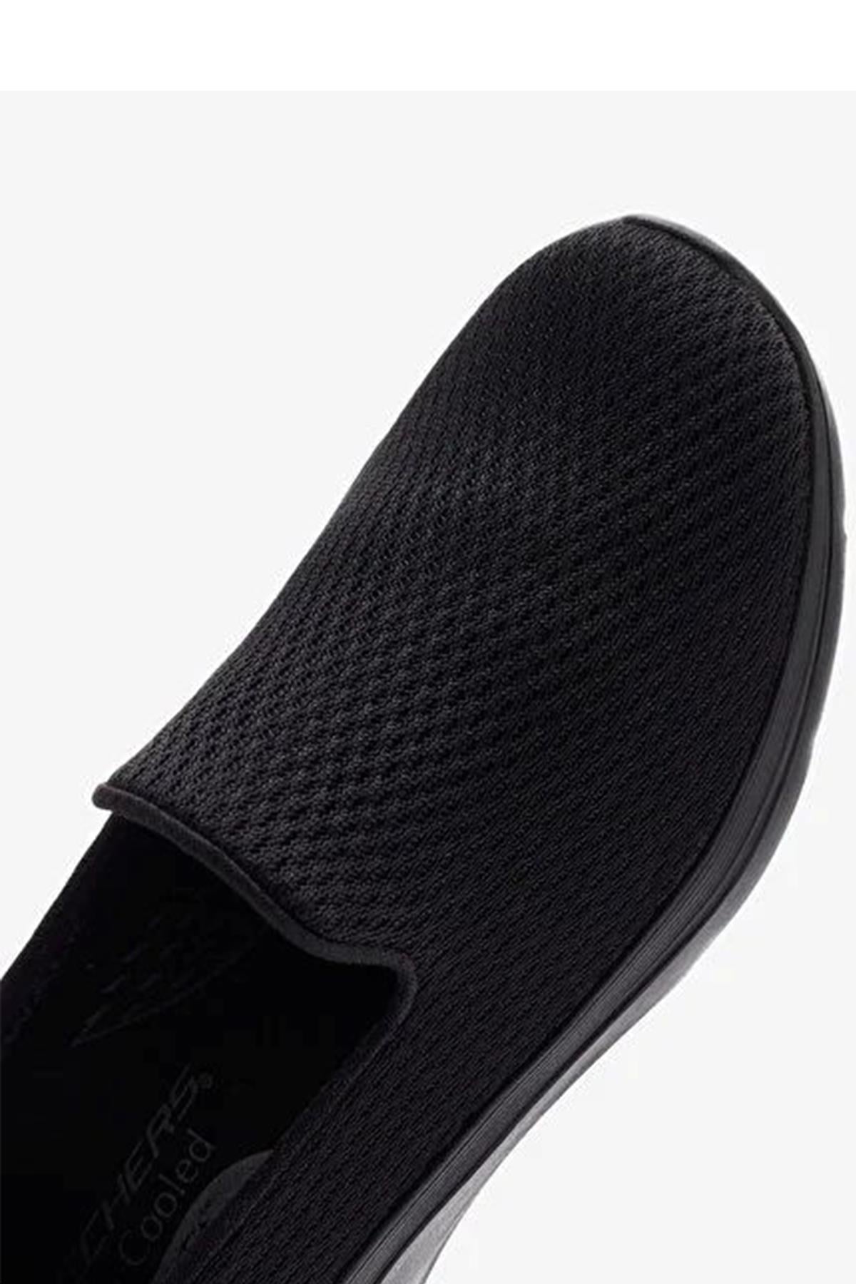 Skechers Go Walk Arch Fit 2.0 - Saida 125313/Bbk Kadın Yürüyüş Ayakkabı - SİYAH
