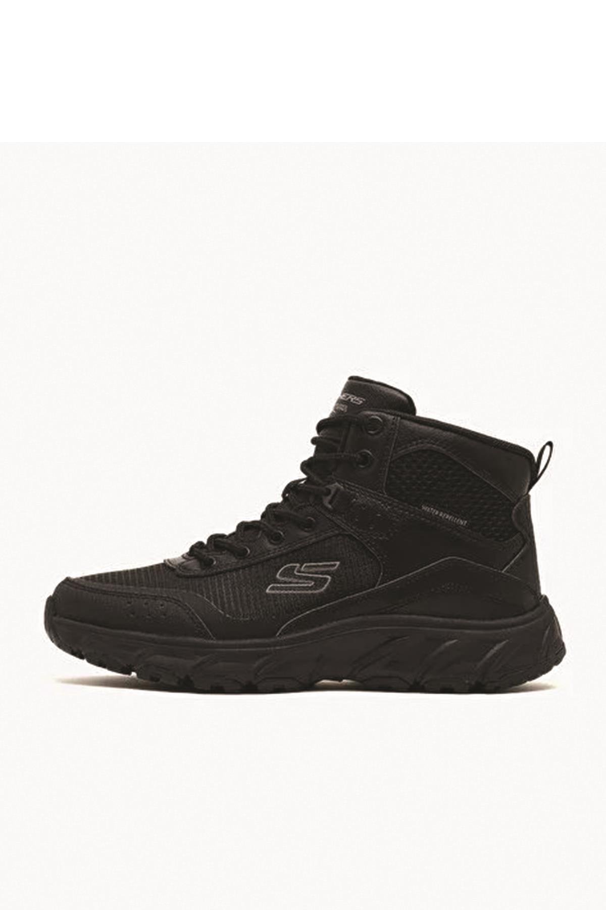 Skechers Hıllcrest 2.0 Woodrock Peak 237804/ Bbk Erkek Outdoor Bot - Siyah