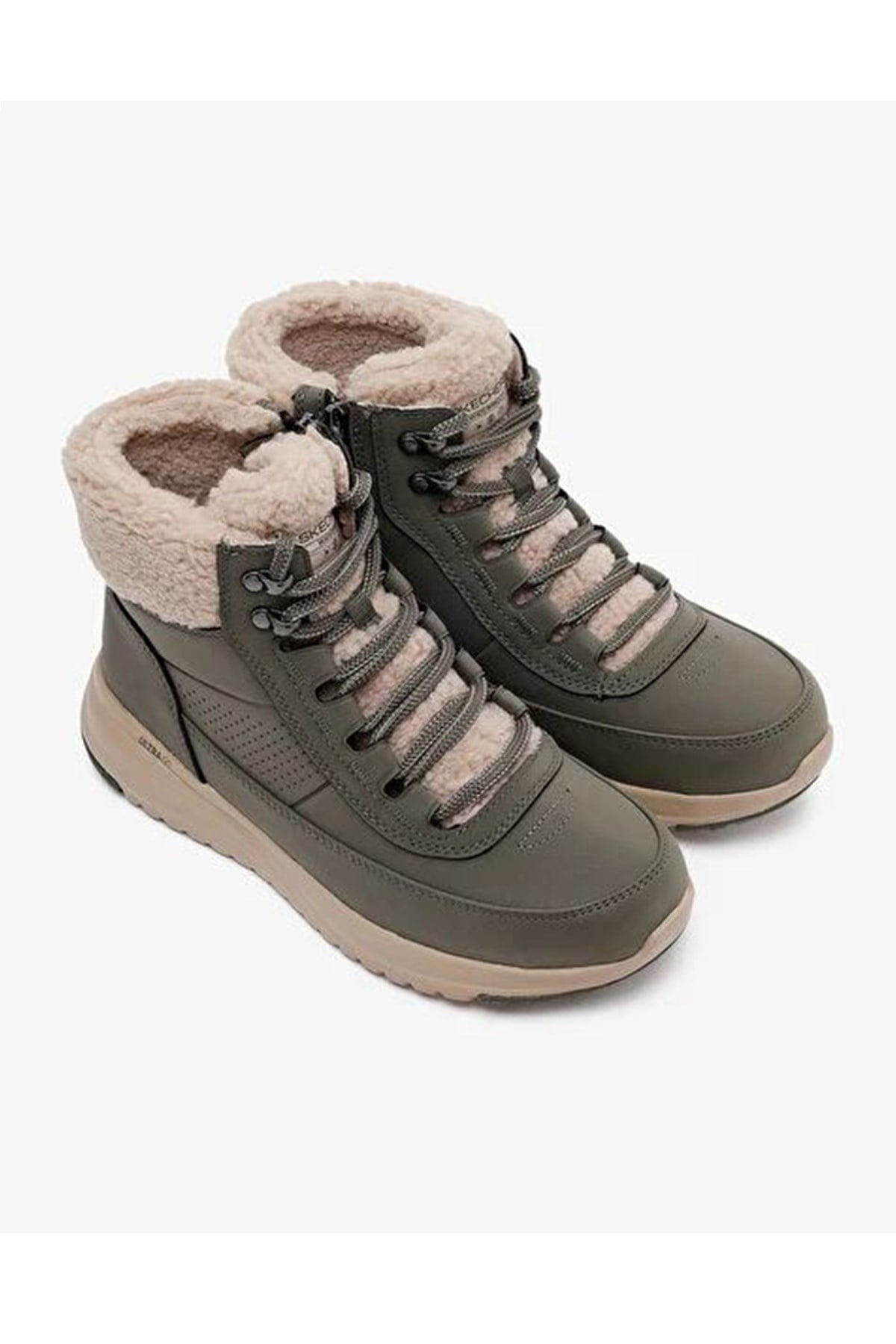 Skechers On-The-Go Stellar Alpine Adventure 144756 Olv Kadın Kar Botu - HAKİ