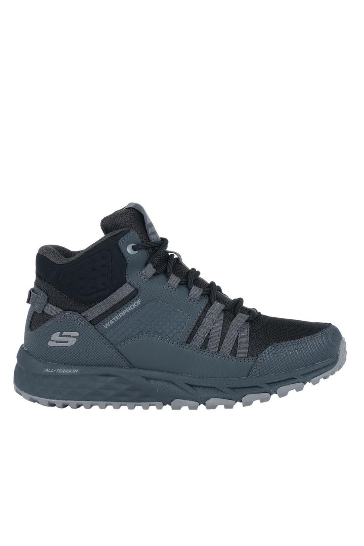 Skechers Outward Voyage 180063 Kadın Outdoor Bot - Gri