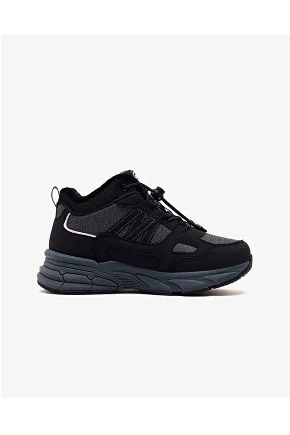 Skechers Retro-Graph 405338L Ccbk Erkek Çocuk Bot - GRİ
