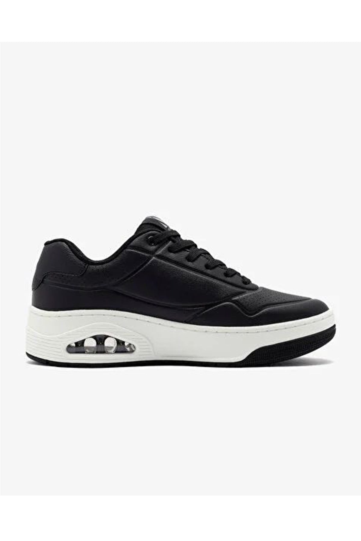 Skechers Uno Court 183145 Blk Erkek Sneakers - SİYAH