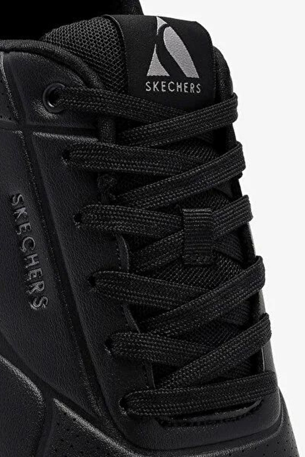 Skechers Uno Court 183145 Blk Erkek Sneakers - SİYAH