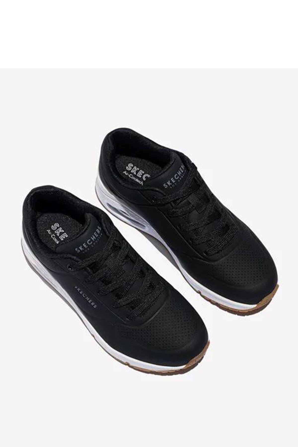 Skechers Uno - Stand On Air 73690/Blk Kadın Sneaker Ayakkabı - Siyah