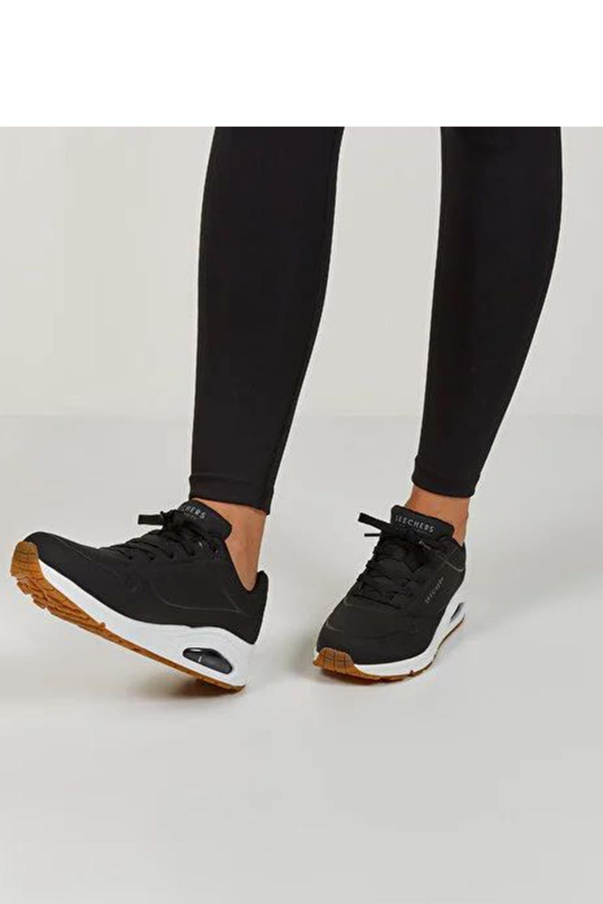 Skechers Uno - Stand On Air 73690/Blk Kadın Sneaker Ayakkabı - Siyah