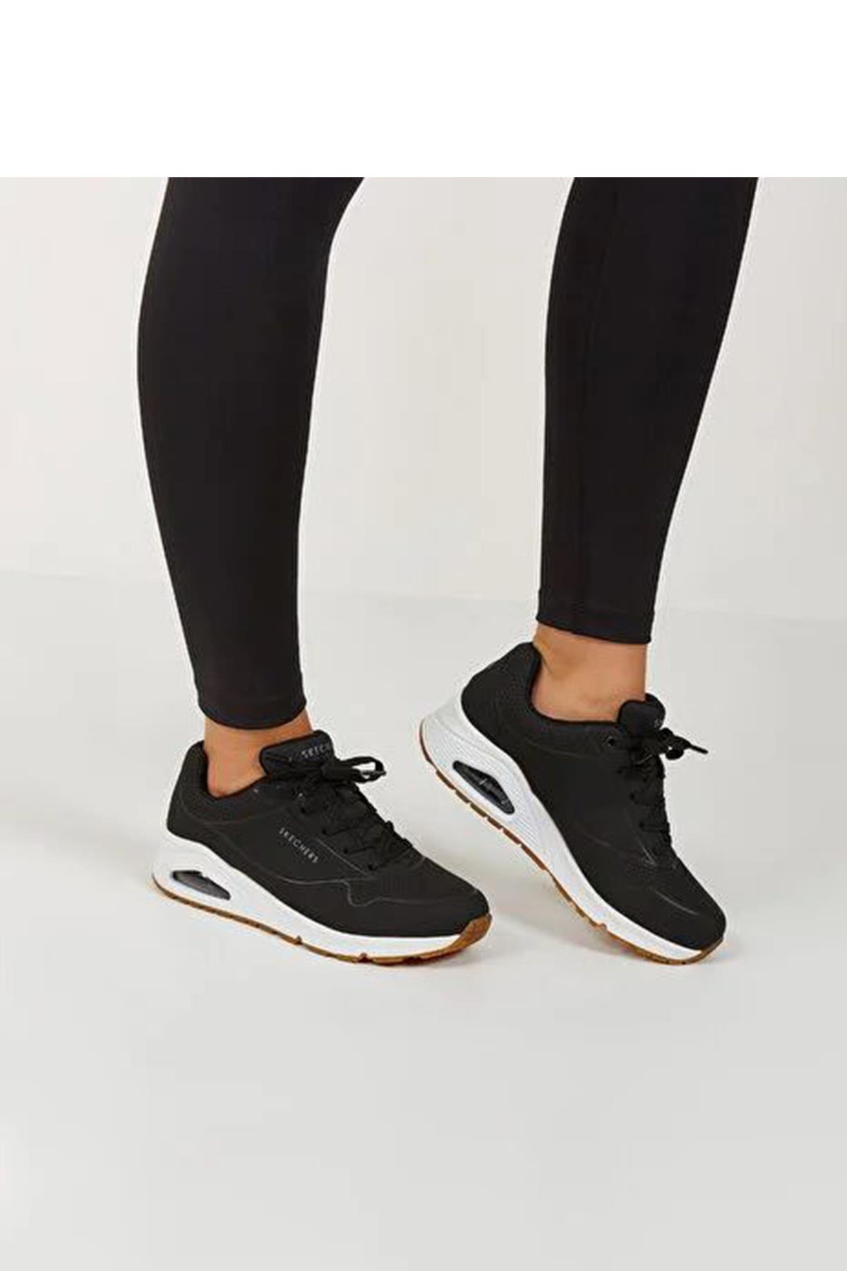 Skechers Uno - Stand On Air 73690/Blk Kadın Sneaker Ayakkabı - Siyah