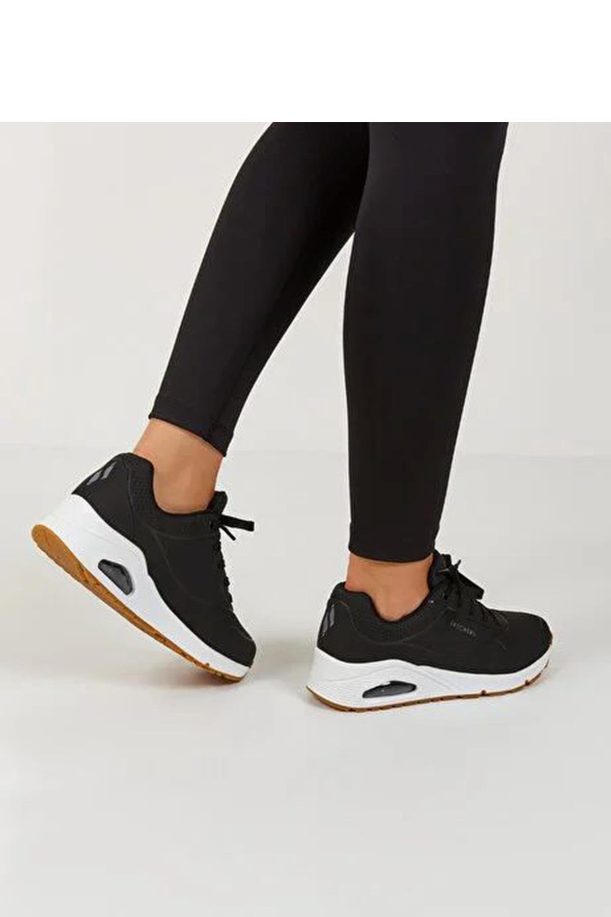 Skechers Uno - Stand On Air 73690/Blk Kadın Sneaker Ayakkabı - Siyah