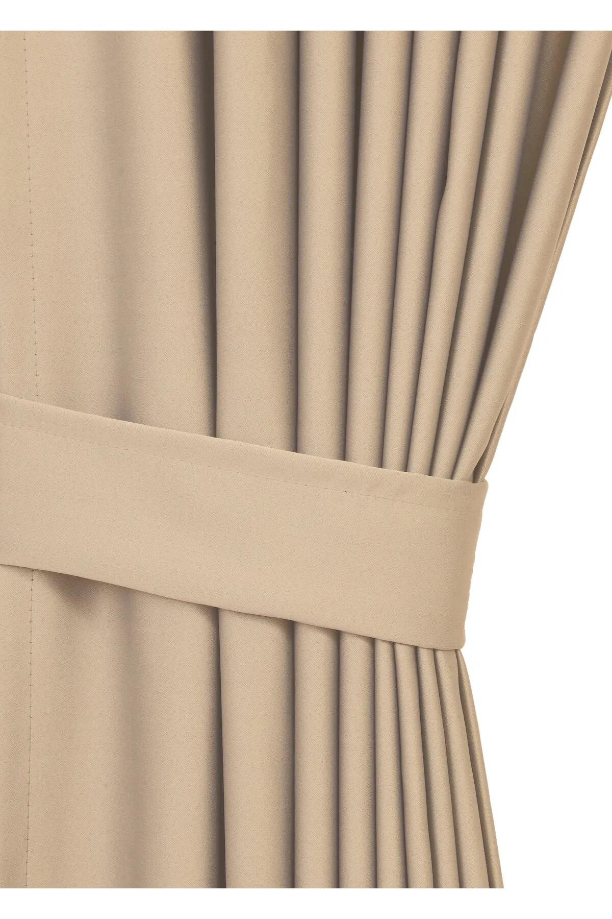 Blackout Bej Karartma Fon Perde