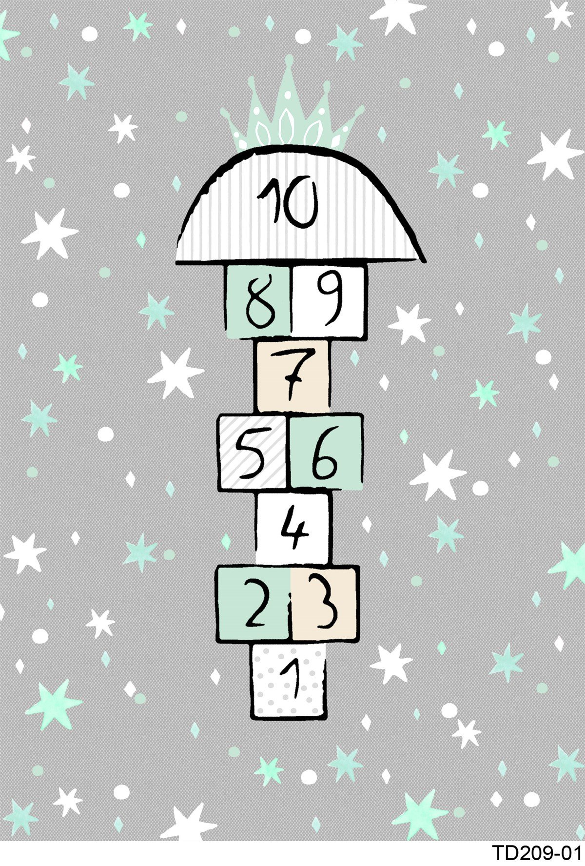 Elena DijiMod Baskı TD209-01