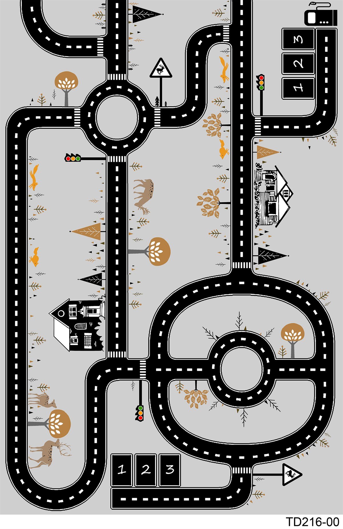 Elena DijiMod Baskı TD216-00