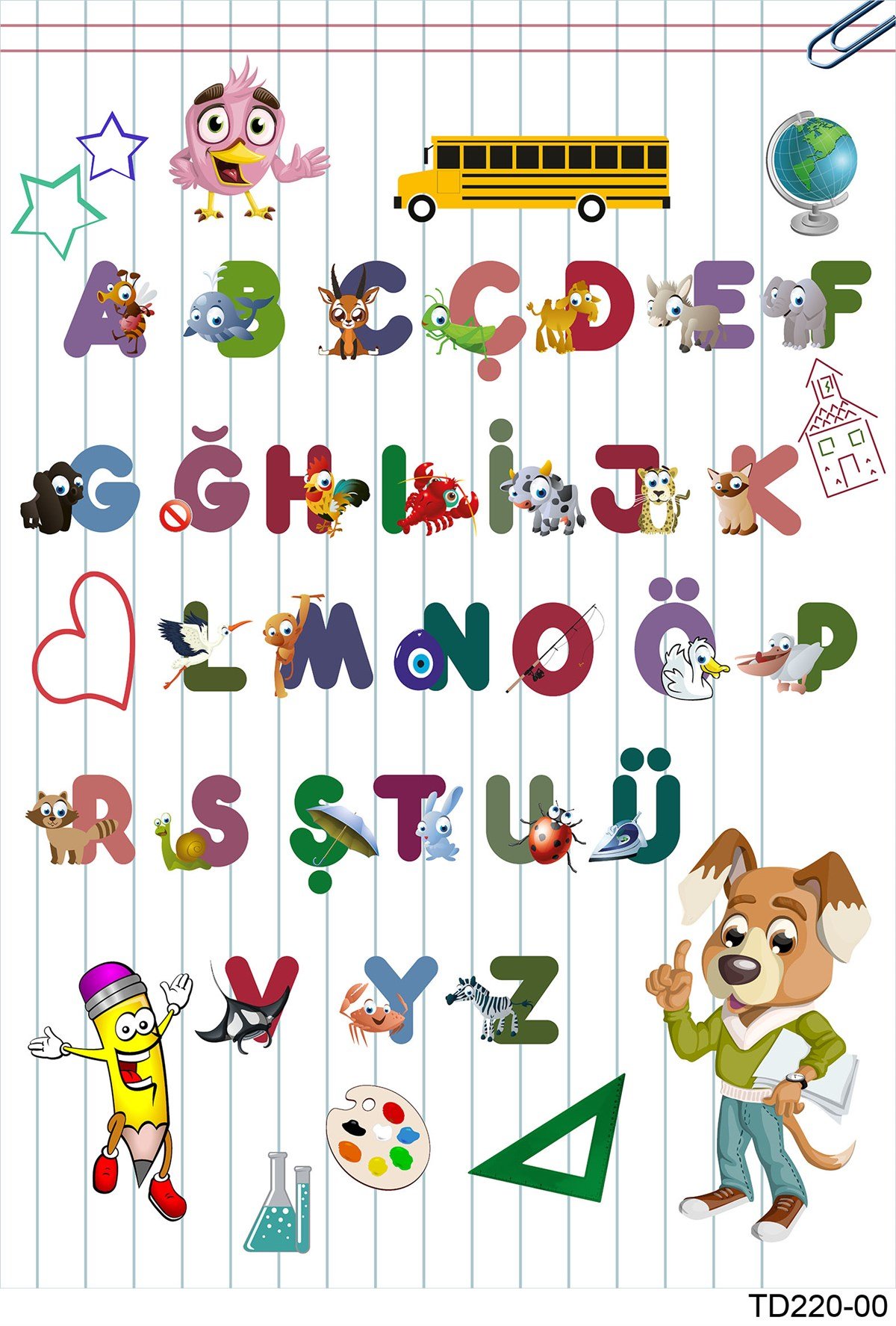 Elena DijiMod Baskı TD220-00