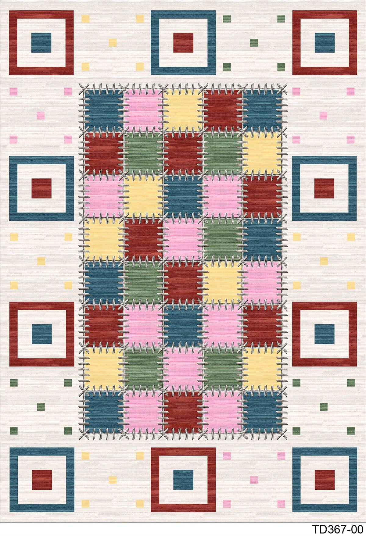 Elena DijiMod Baskı TD367-00