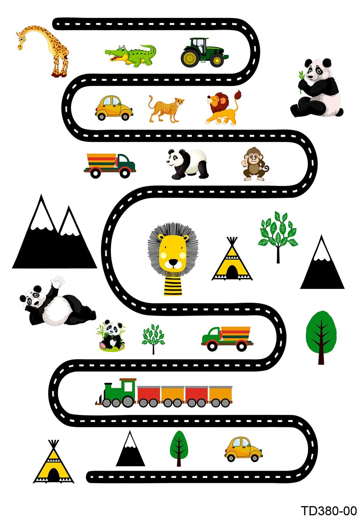 Elena DijiMod Baskı TD380-00