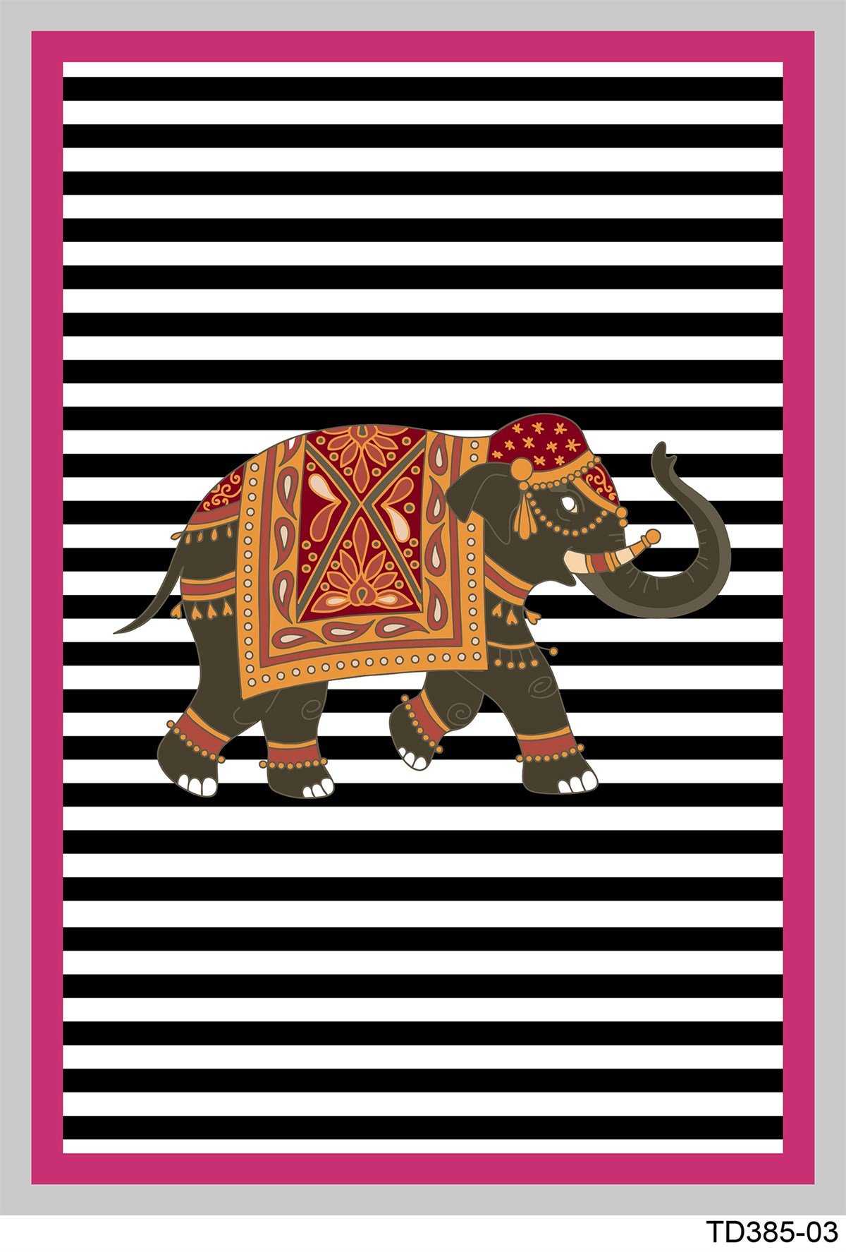 Elena DijiMod Baskı TD385-03