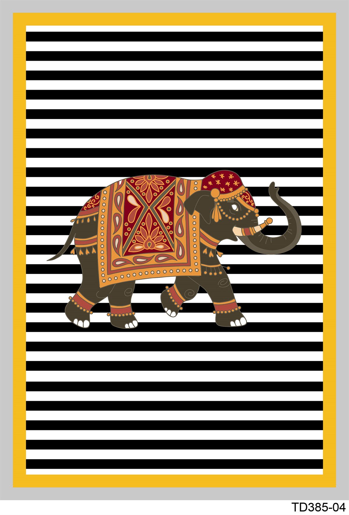 Elena DijiMod Baskı TD385-04