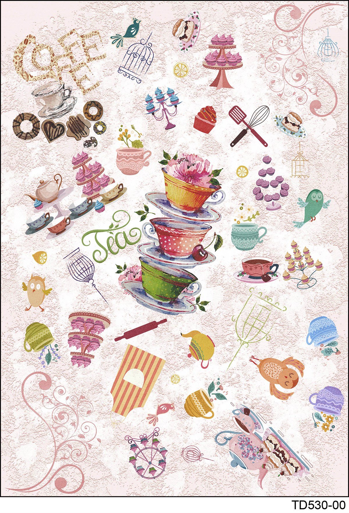 Elena DijiMod Baskı TD530-00