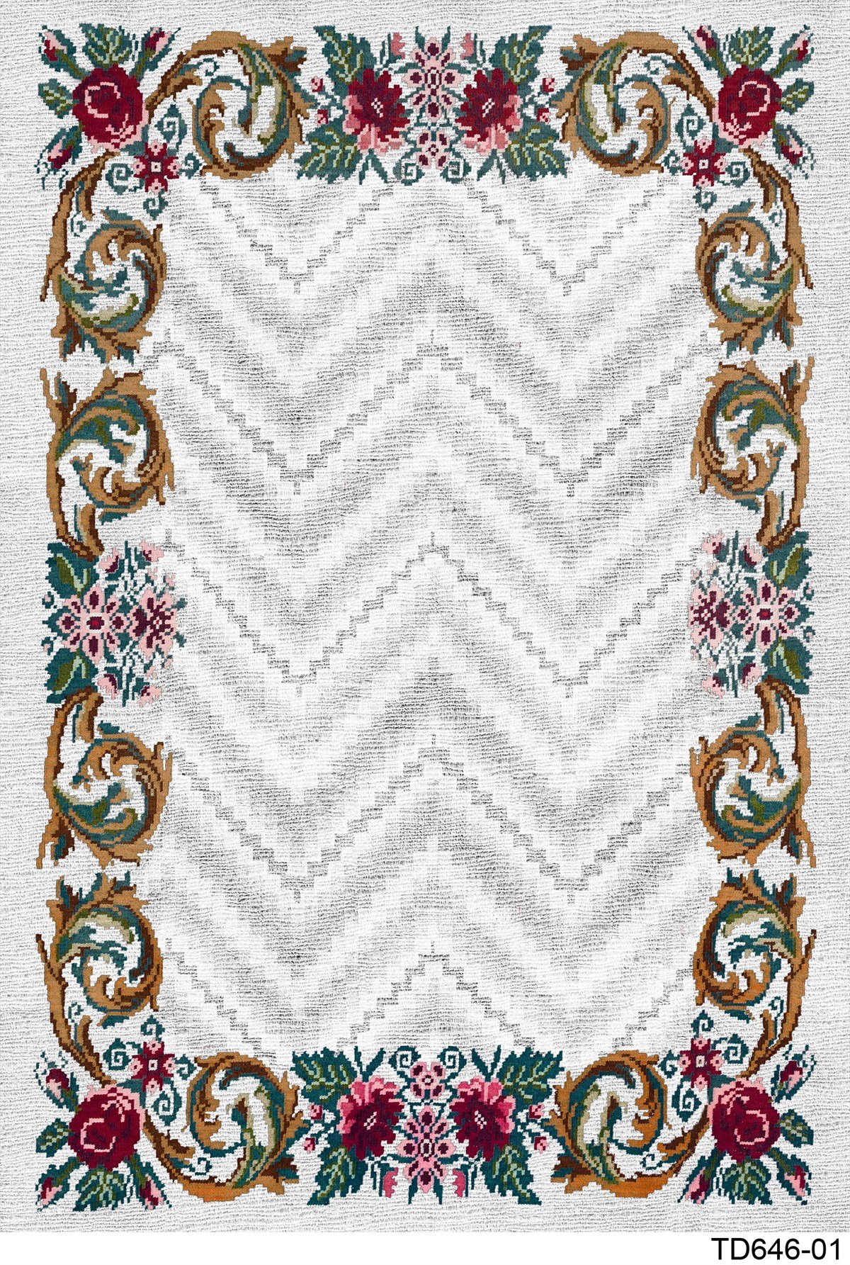 Elena DijiMod Baskı TD646-01