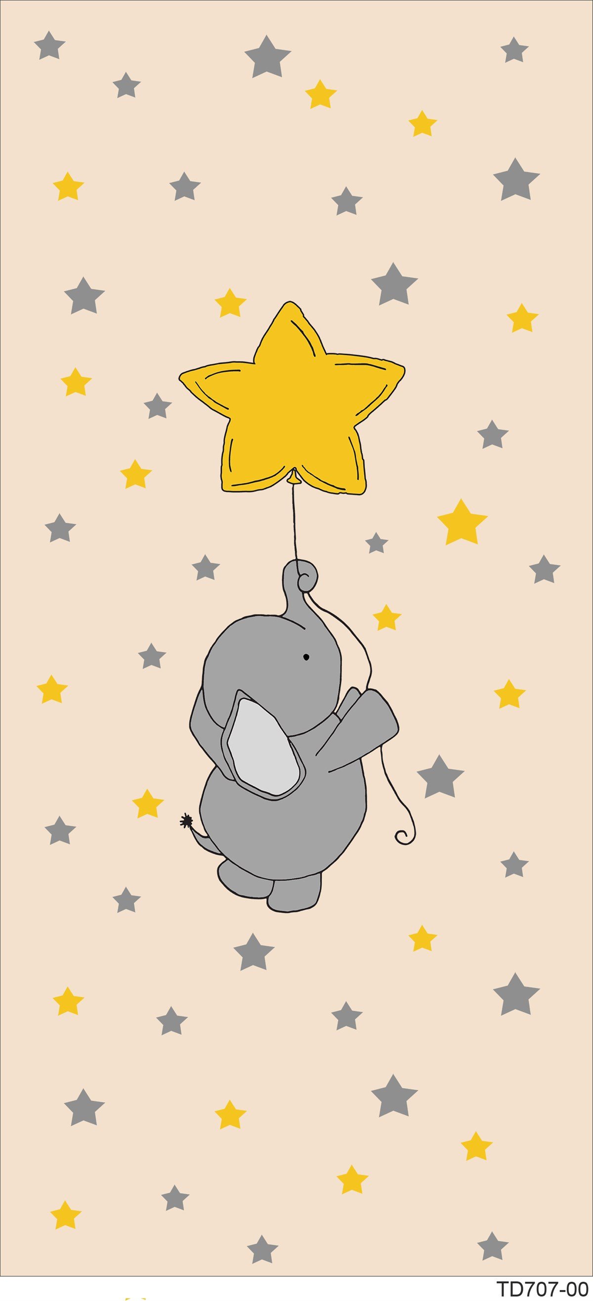 Elena DijiMod Baskı TD707-00