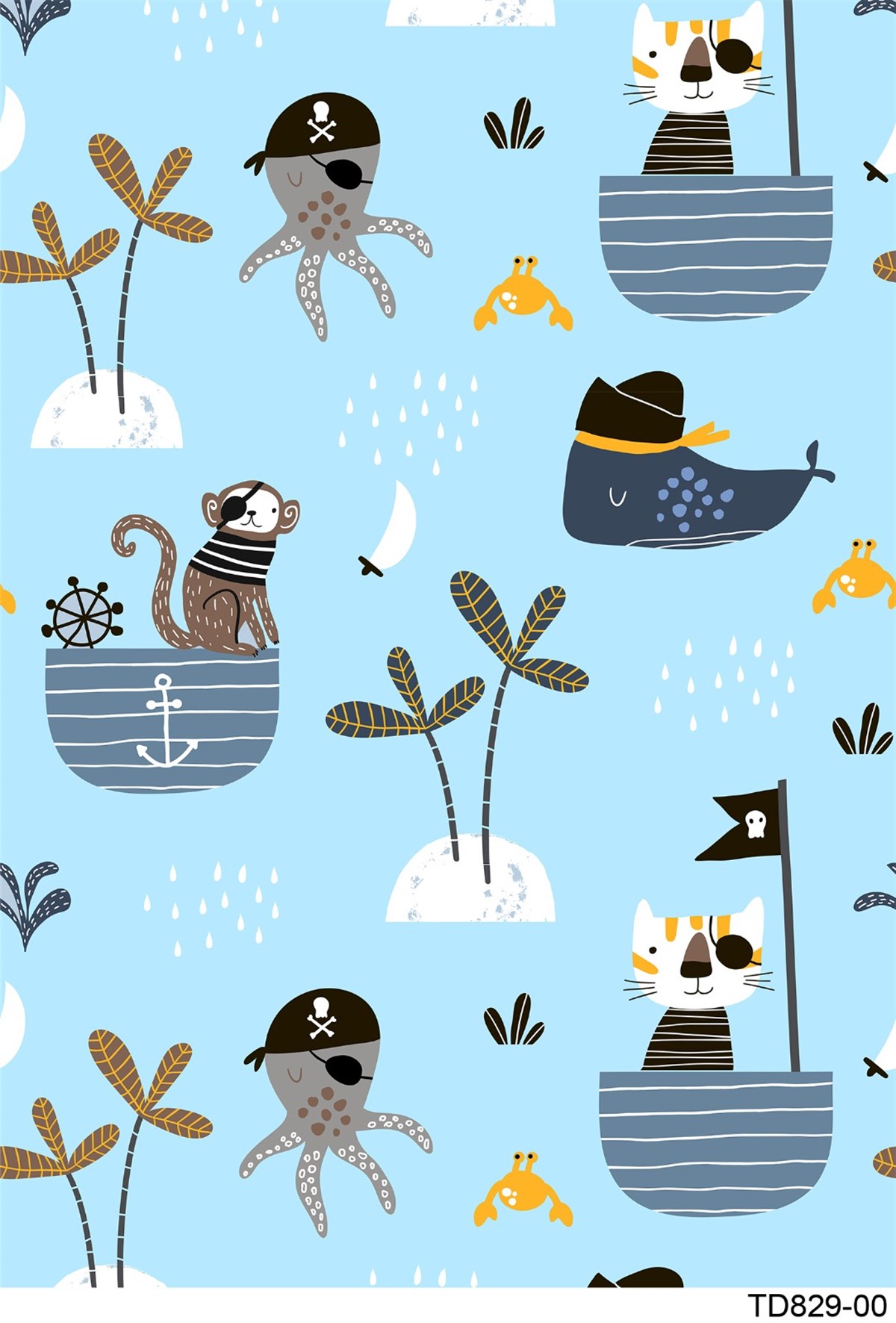 Elena DijiMod Baskı TD829-00