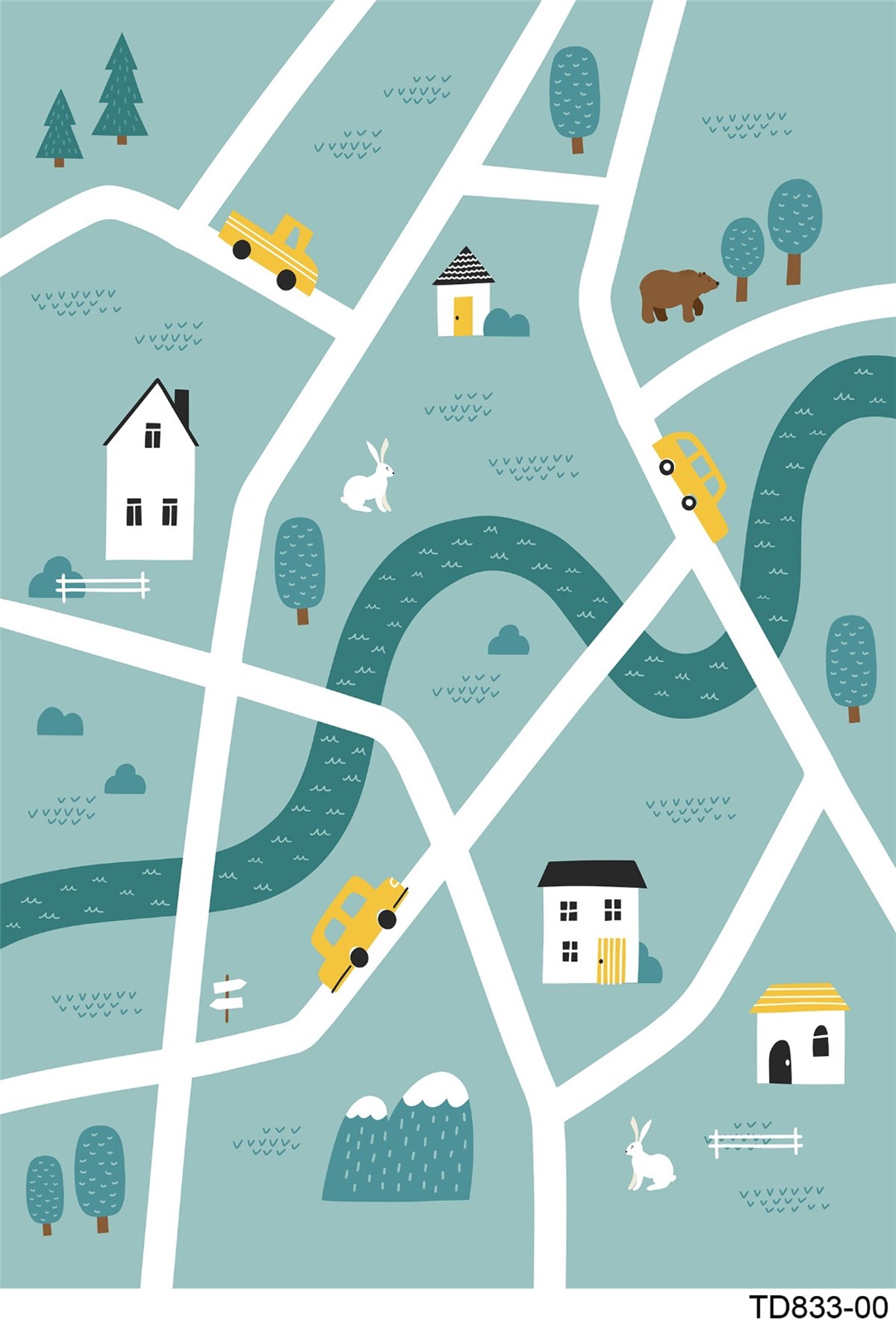 Elena DijiMod Baskı TD833-00