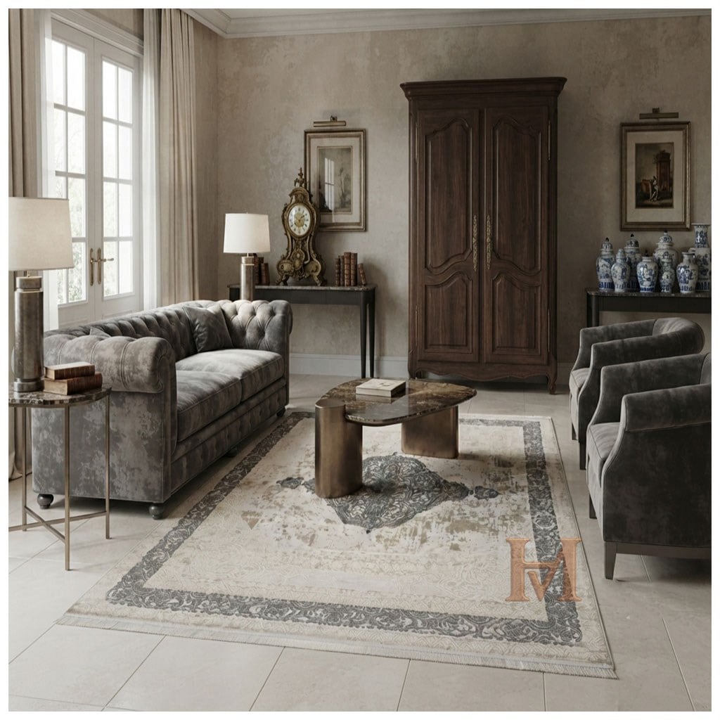 Empera Raymond Plus 6703 Chambery Modern Halı | Akrilik Viskon Pamuk TabanPera LussoPera Lusso saray nd16a