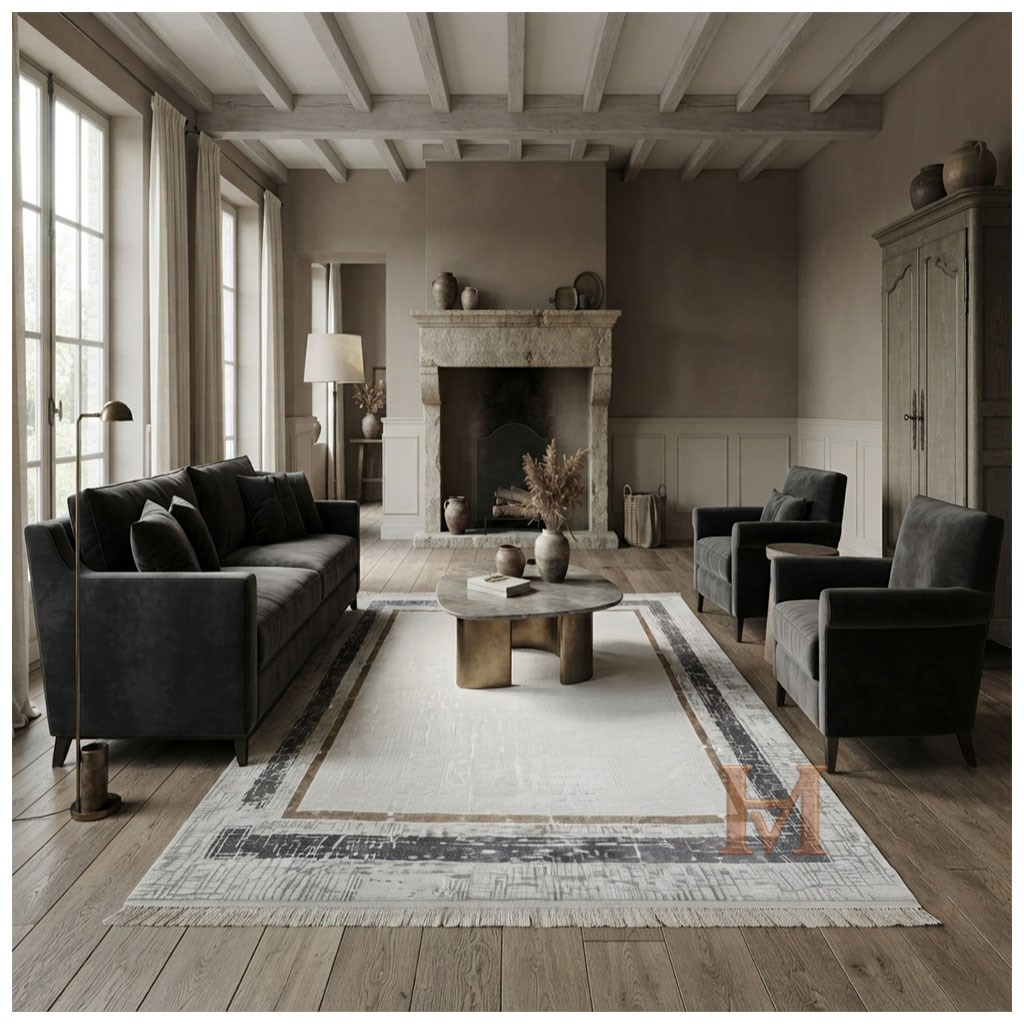 Empera Raymond Plus 6703 Chambery Modern Halı | Akrilik Viskon Pamuk TabanPera LussoPera Lusso koza A3401B