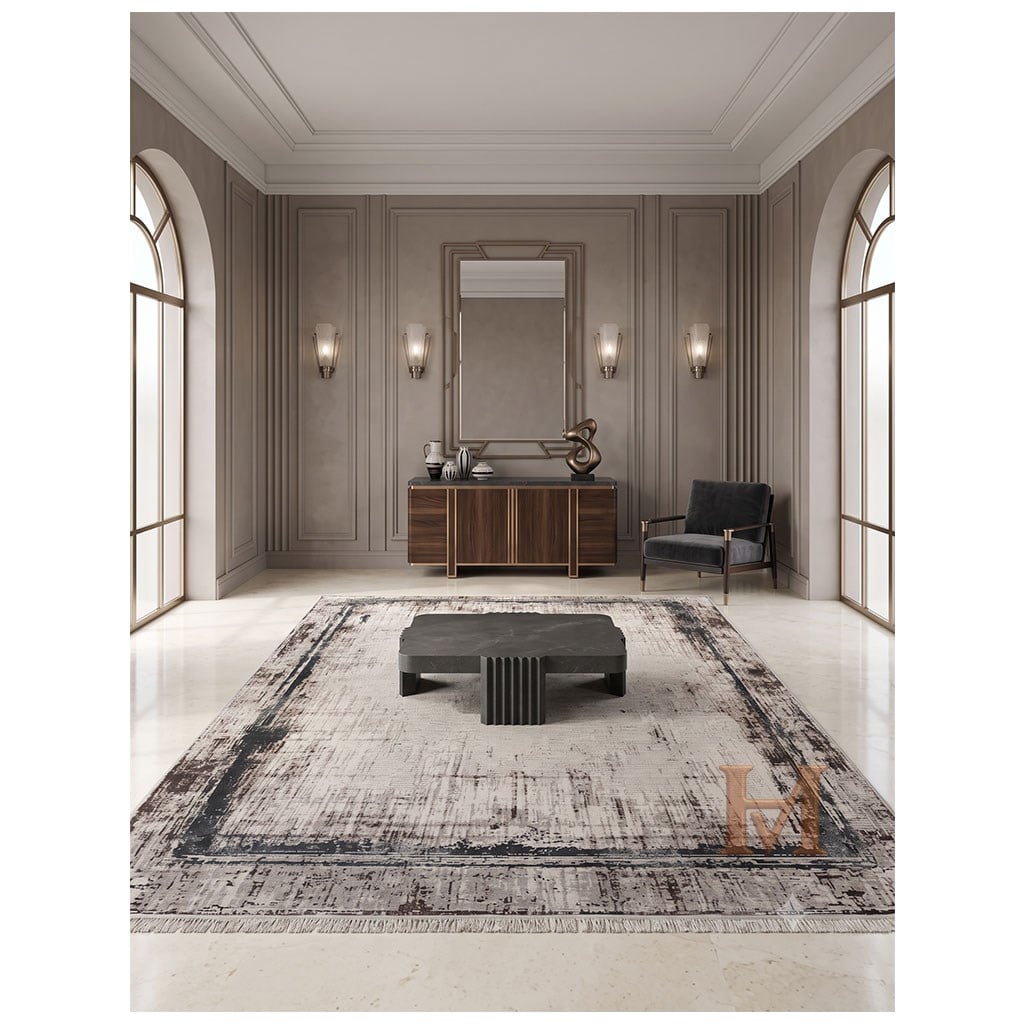 Empera Raymond Plus 6703 Chambery Modern Halı | Akrilik Viskon Pamuk TabanPera LussoPera Lusso tuğra nv02