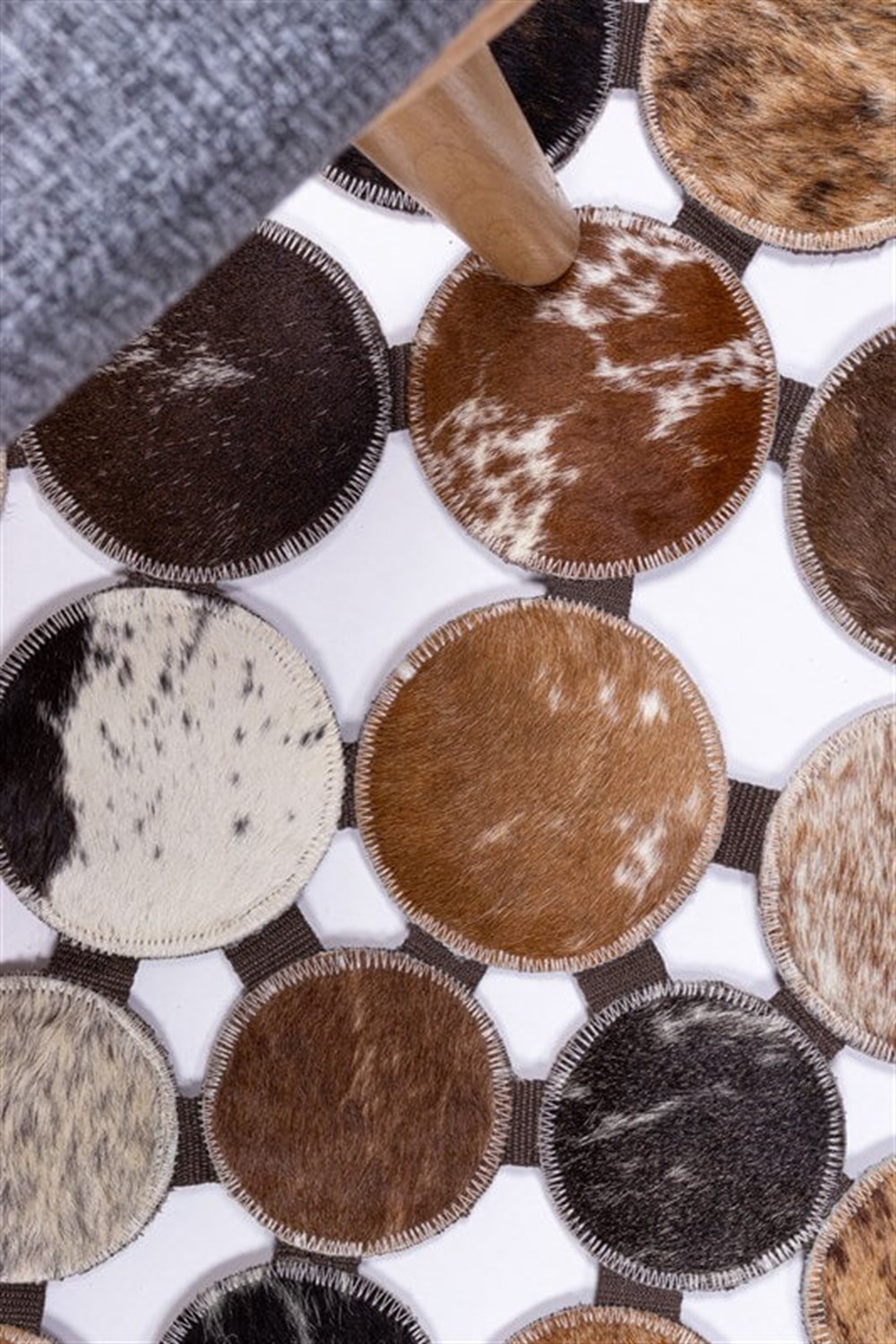 HAKİKİ PATCHWORK DERİ HALI STYLE ST 01 DEEPElena CarpetHAKİKİ PATCHWORK DERİ HALI STYLE ST 01 DEEP